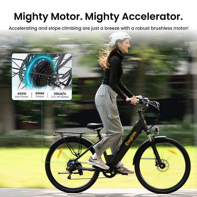 Eleglide T2 Elektrinis Dviratis Eleglide T2 Elektrinis Dviratis